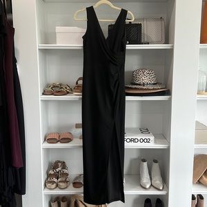 Long black dress